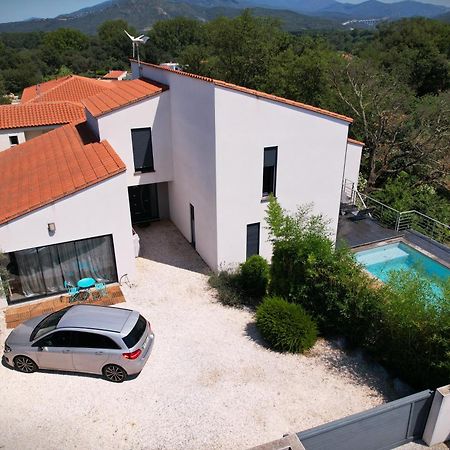 Villa Contemporaine, Jardin Mediterraneen Et Piscine Privee Saint-Jean-Pla-de-Corts Εξωτερικό φωτογραφία