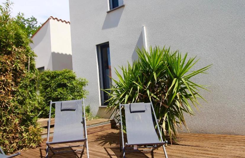 Villa Contemporaine, Jardin Mediterraneen Et Piscine Privee Saint-Jean-Pla-de-Corts Εξωτερικό φωτογραφία
